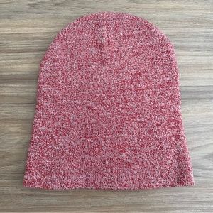 Heathered Red Winter Beanie
